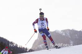 10.01.2018, Ruhpolding, Germany (GER): Ole Einar Bjoerndalen (NOR) -  IBU world cup biathlon, individual men, Ruhpolding (GER). www.nordicfocus.com. © Manzoni/NordicFocus. Every downloaded picture is fee-liable.