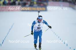 10.01.2018, Ruhpolding, Germany (GER): Sean Doherty (USA) -  IBU world cup biathlon, individual men, Ruhpolding (GER). www.nordicfocus.com. © Manzoni/NordicFocus. Every downloaded picture is fee-liable.