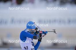 10.01.2018, Ruhpolding, Germany (GER): Lukas Hofer (ITA) -  IBU world cup biathlon, individual men, Ruhpolding (GER). www.nordicfocus.com. © Manzoni/NordicFocus. Every downloaded picture is fee-liable.
