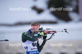 10.01.2018, Ruhpolding, Germany (GER): Johannes Kuehn (GER) -  IBU world cup biathlon, individual men, Ruhpolding (GER). www.nordicfocus.com. © Manzoni/NordicFocus. Every downloaded picture is fee-liable.