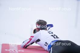 10.01.2018, Ruhpolding, Germany (GER): Simon Eder (AUT) -  IBU world cup biathlon, individual men, Ruhpolding (GER). www.nordicfocus.com. © Manzoni/NordicFocus. Every downloaded picture is fee-liable.