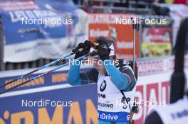 10.01.2018, Ruhpolding, Germany (GER): Antonin Guigonnat (FRA) -  IBU world cup biathlon, individual men, Ruhpolding (GER). www.nordicfocus.com. © Manzoni/NordicFocus. Every downloaded picture is fee-liable.