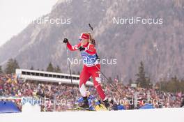 11.01.2018, Ruhpolding, Germany (GER): Sarah Beaudry (CAN) -  IBU world cup biathlon, individual women, Ruhpolding (GER). www.nordicfocus.com. © Manzoni/NordicFocus. Every downloaded picture is fee-liable.