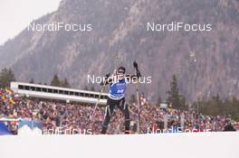 11.01.2018, Ruhpolding, Germany (GER): Aita Gasparin (SUI) -  IBU world cup biathlon, individual women, Ruhpolding (GER). www.nordicfocus.com. © Manzoni/NordicFocus. Every downloaded picture is fee-liable.