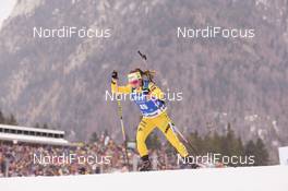 11.01.2018, Ruhpolding, Germany (GER): Anna Magnusson (SWE) -  IBU world cup biathlon, individual women, Ruhpolding (GER). www.nordicfocus.com. © Manzoni/NordicFocus. Every downloaded picture is fee-liable.