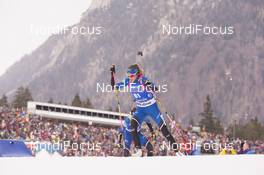 11.01.2018, Ruhpolding, Germany (GER): Regina Oja (EST) -  IBU world cup biathlon, individual women, Ruhpolding (GER). www.nordicfocus.com. © Manzoni/NordicFocus. Every downloaded picture is fee-liable.