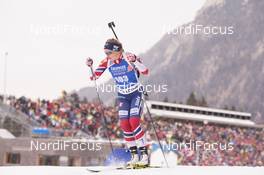 11.01.2018, Ruhpolding, Germany (GER): Kaia Woeien Nicolaisen (NOR) -  IBU world cup biathlon, individual women, Ruhpolding (GER). www.nordicfocus.com. © Manzoni/NordicFocus. Every downloaded picture is fee-liable.