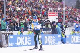 14.01.2018, Ruhpolding, Germany (GER): Erik Lesser (GER) -  IBU world cup biathlon, mass men, Ruhpolding (GER). www.nordicfocus.com. © Manzoni/NordicFocus. Every downloaded picture is fee-liable.