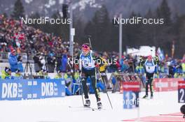 14.01.2018, Ruhpolding, Germany (GER): Benedikt Doll (GER) -  IBU world cup biathlon, mass men, Ruhpolding (GER). www.nordicfocus.com. © Manzoni/NordicFocus. Every downloaded picture is fee-liable.