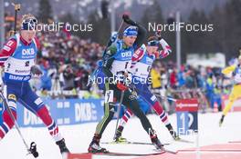 14.01.2018, Ruhpolding, Germany (GER): Simon Schempp (GER) -  IBU world cup biathlon, mass men, Ruhpolding (GER). www.nordicfocus.com. © Manzoni/NordicFocus. Every downloaded picture is fee-liable.