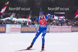 14.01.2018, Ruhpolding, Germany (GER): Lisa Vittozzi (ITA) -  IBU world cup biathlon, mass women, Ruhpolding (GER). www.nordicfocus.com. © Manzoni/NordicFocus. Every downloaded picture is fee-liable.