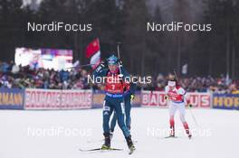 14.01.2018, Ruhpolding, Germany (GER): Vita Semerenko (UKR) -  IBU world cup biathlon, mass women, Ruhpolding (GER). www.nordicfocus.com. © Manzoni/NordicFocus. Every downloaded picture is fee-liable.