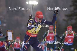 14.01.2018, Ruhpolding, Germany (GER): Anastasiya Kuzmina (SVK) -  IBU world cup biathlon, mass women, Ruhpolding (GER). www.nordicfocus.com. © Manzoni/NordicFocus. Every downloaded picture is fee-liable.