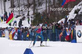 14.01.2018, Ruhpolding, Germany (GER): Justine Braisaz (FRA) -  IBU world cup biathlon, mass women, Ruhpolding (GER). www.nordicfocus.com. © Manzoni/NordicFocus. Every downloaded picture is fee-liable.