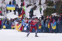 14.01.2018, Ruhpolding, Germany (GER): Baiba Bendika (LAT) -  IBU world cup biathlon, mass women, Ruhpolding (GER). www.nordicfocus.com. © Manzoni/NordicFocus. Every downloaded picture is fee-liable.