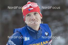 12.01.2018, Ruhpolding, Germany (GER): Ondrej Moravec (CZE) -  IBU world cup biathlon, relay men, Ruhpolding (GER). www.nordicfocus.com. © Manzoni/NordicFocus. Every downloaded picture is fee-liable.