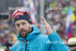 13.01.2018, Ruhpolding, Germany (GER): Daniel Kuzmin (SVK) -  IBU world cup biathlon, relay women, Ruhpolding (GER). www.nordicfocus.com. © Manzoni/NordicFocus. Every downloaded picture is fee-liable.