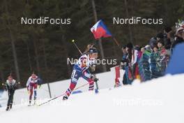 13.01.2018, Ruhpolding, Germany (GER): Ingrid Landmark Tandrevold (NOR) -  IBU world cup biathlon, relay women, Ruhpolding (GER). www.nordicfocus.com. © Manzoni/NordicFocus. Every downloaded picture is fee-liable.