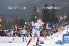 13.01.2018, Ruhpolding, Germany (GER): Krystyna Guzik (POL) -  IBU world cup biathlon, relay women, Ruhpolding (GER). www.nordicfocus.com. © Manzoni/NordicFocus. Every downloaded picture is fee-liable.