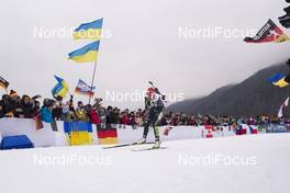 13.01.2018, Ruhpolding, Germany (GER): Denise Herrmann (GER) -  IBU world cup biathlon, relay women, Ruhpolding (GER). www.nordicfocus.com. © Manzoni/NordicFocus. Every downloaded picture is fee-liable.