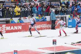 13.01.2018, Ruhpolding, Germany (GER): Lisa Theresa Hauser (AUT) -  IBU world cup biathlon, relay women, Ruhpolding (GER). www.nordicfocus.com. © Manzoni/NordicFocus. Every downloaded picture is fee-liable.