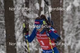 21.01.2018, Antholz, Italy (ITA): Dorothea Wierer (ITA) -  IBU world cup biathlon, mass women, Antholz (ITA). www.nordicfocus.com. © Manzoni/NordicFocus. Every downloaded picture is fee-liable.