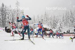 21.01.2018, Antholz, Italy (ITA): Yuliia Dzhima (UKR) -  IBU world cup biathlon, mass women, Antholz (ITA). www.nordicfocus.com. © Manzoni/NordicFocus. Every downloaded picture is fee-liable.