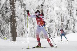 21.01.2018, Antholz, Italy (ITA): Weronika Nowakowska (POL) -  IBU world cup biathlon, mass women, Antholz (ITA). www.nordicfocus.com. © Manzoni/NordicFocus. Every downloaded picture is fee-liable.