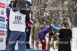 20.01.2018, Antholz, Italy (ITA): Anton Shipulin (RUS) -  IBU world cup biathlon, pursuit men, Antholz (ITA). www.nordicfocus.com. © Manzoni/NordicFocus. Every downloaded picture is fee-liable.