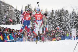 20.01.2018, Antholz, Italy (ITA): Krasimir Anev (BUL) -  IBU world cup biathlon, pursuit men, Antholz (ITA). www.nordicfocus.com. © Manzoni/NordicFocus. Every downloaded picture is fee-liable.