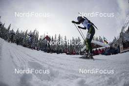 20.01.2018, Antholz, Italy (ITA): Vanessa Hinz (GER) -  IBU world cup biathlon, pursuit women, Antholz (ITA). www.nordicfocus.com. © Manzoni/NordicFocus. Every downloaded picture is fee-liable.
