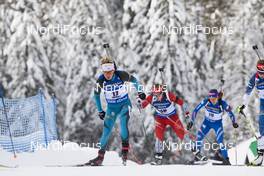 20.01.2018, Antholz, Italy (ITA): Marie Dorin Habert (FRA) -  IBU world cup biathlon, pursuit women, Antholz (ITA). www.nordicfocus.com. © Manzoni/NordicFocus. Every downloaded picture is fee-liable.