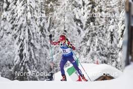 20.01.2018, Antholz, Italy (ITA): Anna Frolina (KOR) -  IBU world cup biathlon, pursuit women, Antholz (ITA). www.nordicfocus.com. © Manzoni/NordicFocus. Every downloaded picture is fee-liable.