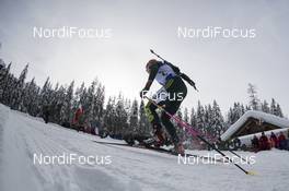 20.01.2018, Antholz, Italy (ITA): Franziska Hildebrand (GER) -  IBU world cup biathlon, pursuit women, Antholz (ITA). www.nordicfocus.com. © Manzoni/NordicFocus. Every downloaded picture is fee-liable.