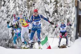 20.01.2018, Antholz, Italy (ITA): Kaisa Makarainen (FIN), Eva Puskarcikova (CZE), (l-r) -  IBU world cup biathlon, pursuit women, Antholz (ITA). www.nordicfocus.com. © Manzoni/NordicFocus. Every downloaded picture is fee-liable.