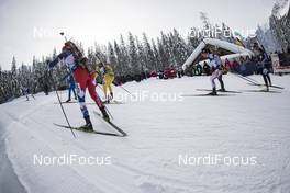 20.01.2018, Antholz, Italy (ITA): Ivona Fialkova (SVK), Christina Rieder (AUT), Lena Haecki (SUI), (l-r) -  IBU world cup biathlon, pursuit women, Antholz (ITA). www.nordicfocus.com. © Manzoni/NordicFocus. Every downloaded picture is fee-liable.