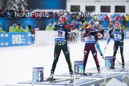 20.01.2018, Antholz, Italy (ITA): Franziska Preuss (GER) -  IBU world cup biathlon, pursuit women, Antholz (ITA). www.nordicfocus.com. © Manzoni/NordicFocus. Every downloaded picture is fee-liable.