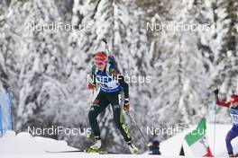20.01.2018, Antholz, Italy (ITA): Franziska Preuss (GER) -  IBU world cup biathlon, pursuit women, Antholz (ITA). www.nordicfocus.com. © Manzoni/NordicFocus. Every downloaded picture is fee-liable.