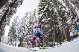 20.01.2018, Antholz, Italy (ITA): Kaia Woeien Nicolaisen (NOR) -  IBU world cup biathlon, pursuit women, Antholz (ITA). www.nordicfocus.com. © Manzoni/NordicFocus. Every downloaded picture is fee-liable.