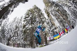 20.01.2018, Antholz, Italy (ITA): Celia Aymonier (FRA) -  IBU world cup biathlon, pursuit women, Antholz (ITA). www.nordicfocus.com. © Manzoni/NordicFocus. Every downloaded picture is fee-liable.