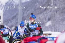 19.01.2018, Antholz, Italy (ITA): Eric Lesser (GER) -  IBU world cup biathlon, sprint men, Antholz (ITA). www.nordicfocus.com. © Manzoni/NordicFocus. Every downloaded picture is fee-liable.