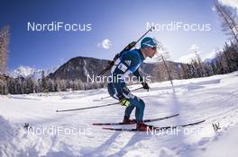 19.01.2018, Antholz, Italy (ITA): Artem Pryma (UKR) -  IBU world cup biathlon, sprint men, Antholz (ITA). www.nordicfocus.com. © Manzoni/NordicFocus. Every downloaded picture is fee-liable.