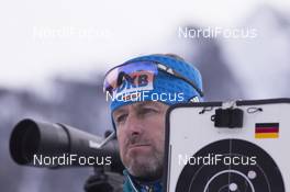 19.01.2018, Antholz, Italy (ITA): Mark Kirchner (GER) coach Team Germany -  IBU world cup biathlon, sprint men, Antholz (ITA). www.nordicfocus.com. © Manzoni/NordicFocus. Every downloaded picture is fee-liable.