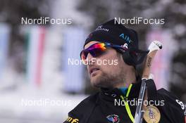 19.01.2018, Antholz, Italy (ITA): Simon Desthieux (FRA) -  IBU world cup biathlon, sprint men, Antholz (ITA). www.nordicfocus.com. © Manzoni/NordicFocus. Every downloaded picture is fee-liable.