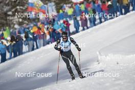 19.01.2018, Antholz, Italy (ITA): Serafin Wiestner (SUI) -  IBU world cup biathlon, sprint men, Antholz (ITA). www.nordicfocus.com. © Manzoni/NordicFocus. Every downloaded picture is fee-liable.