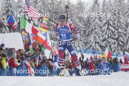 18.01.2018, Antholz, Italy (ITA): Kaia Woeien Nicolaisen (NOR) -  IBU world cup biathlon, sprint women, Antholz (ITA). www.nordicfocus.com. © Manzoni/NordicFocus. Every downloaded picture is fee-liable.