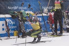 17.01.2018, Antholz, Italy (ITA): Eric Lesser (GER) -  IBU world cup biathlon, training, Antholz (ITA). www.nordicfocus.com. © Manzoni/NordicFocus. Every downloaded picture is fee-liable.