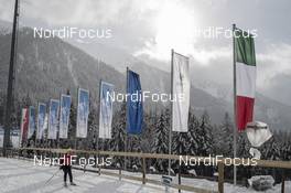 16.01.2018, Antholz, Italy (ITA): Event Feature: The Biathlon venue of Antholz gets ready for the competitions -  IBU world cup biathlon, training, Antholz (ITA). www.nordicfocus.com. © Manzoni/NordicFocus. Every downloaded picture is fee-liable.