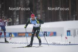 11.03.2018, Kontiolahti, Finland (FIN): Arnd Peiffer (GER) - IBU world cup biathlon, mass start men, Kontiolahti (FIN). www.nordicfocus.com. © Manzoni/NordicFocus. Every downloaded picture is fee-liable.