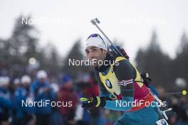 11.03.2018, Kontiolahti, Finland (FIN): Martin Fourcade (FRA) - IBU world cup biathlon, mass start men, Kontiolahti (FIN). www.nordicfocus.com. © Manzoni/NordicFocus. Every downloaded picture is fee-liable.
